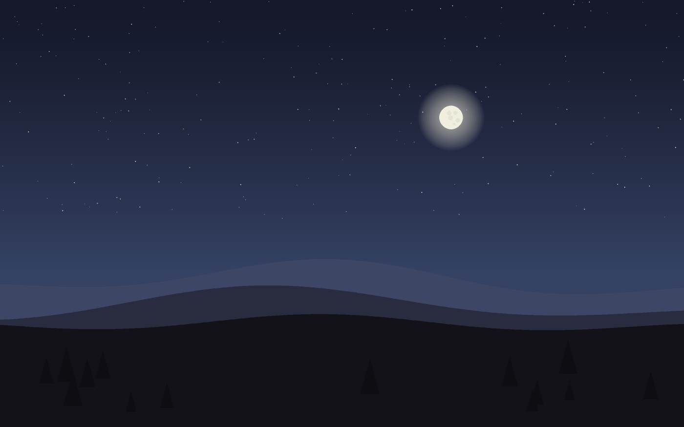 Ilustrace krajiny