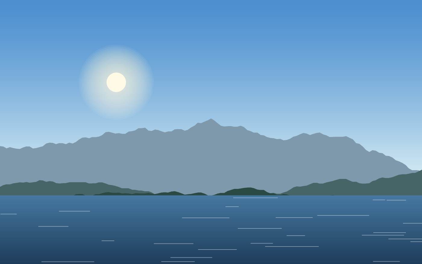 Landskabsillustration
