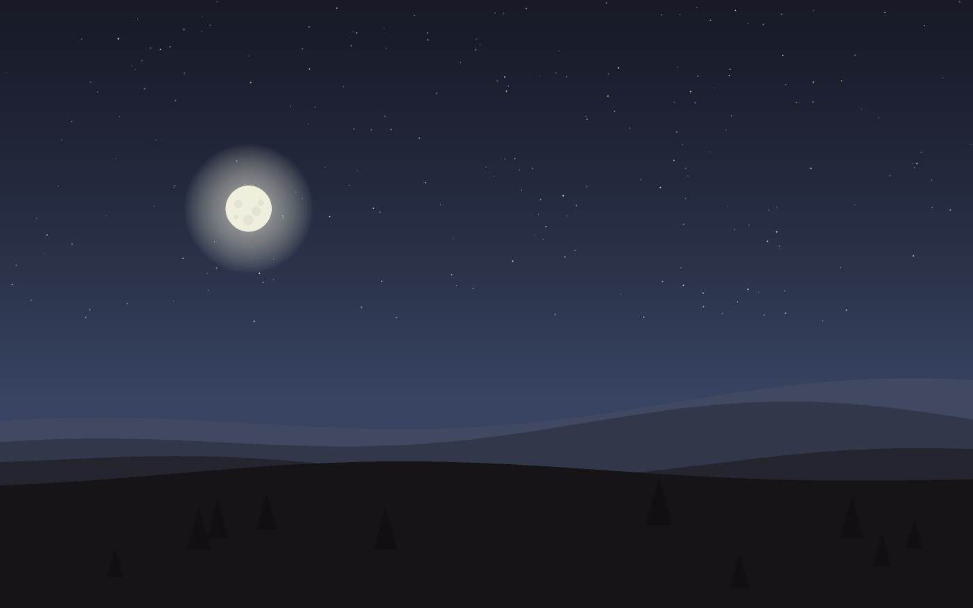 Illustrazione di un paesaggio