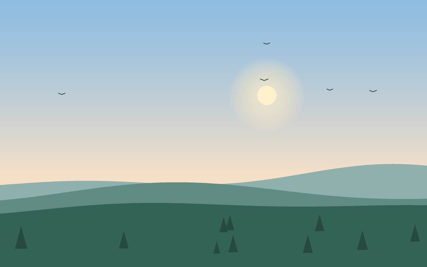 Landskapsillustration