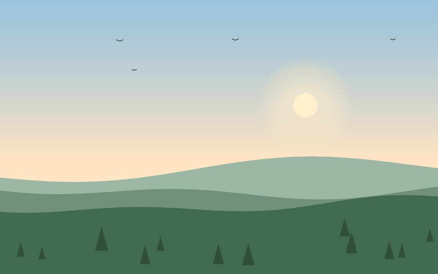 Landscape illustration
